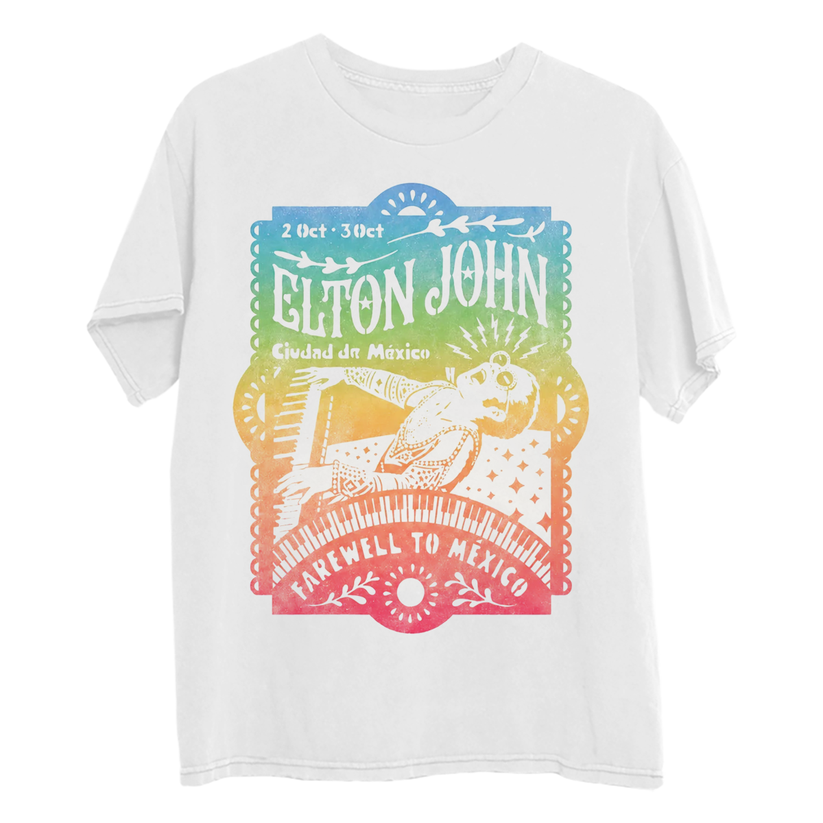 Rainbow Papel Picado T-Shirt