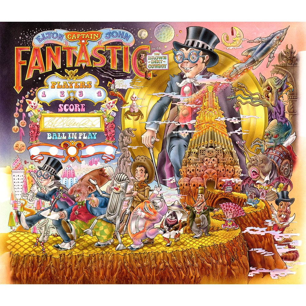 Captain Fantastic 50th Anniversary Litho