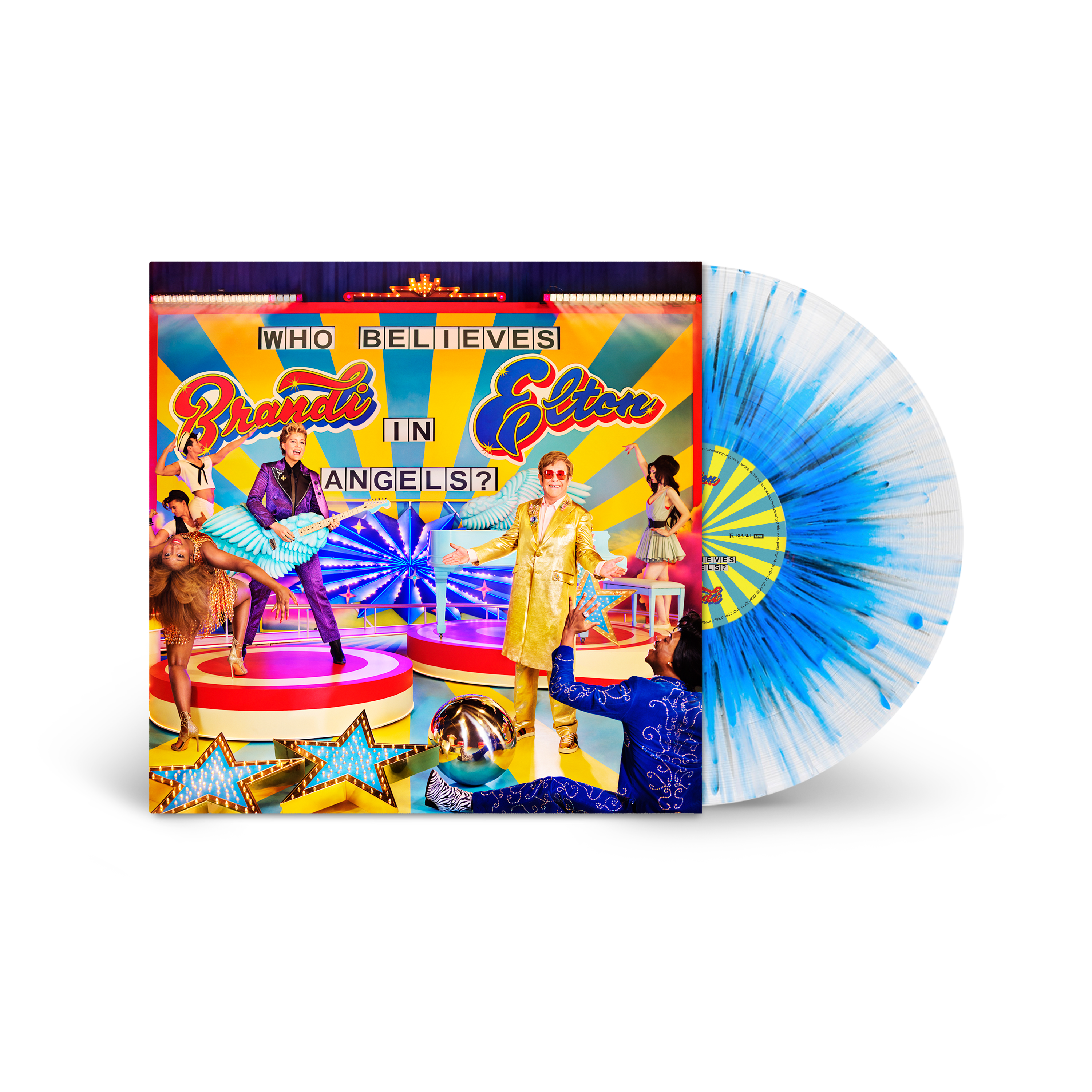 Who Believes In Angels? Spotify Fans First Limited Edition Blue Splatter Vinyl 1 