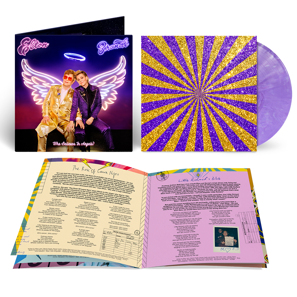 Who Believes In Angels? Store Exclusive Purple Marble Vinyl 3 