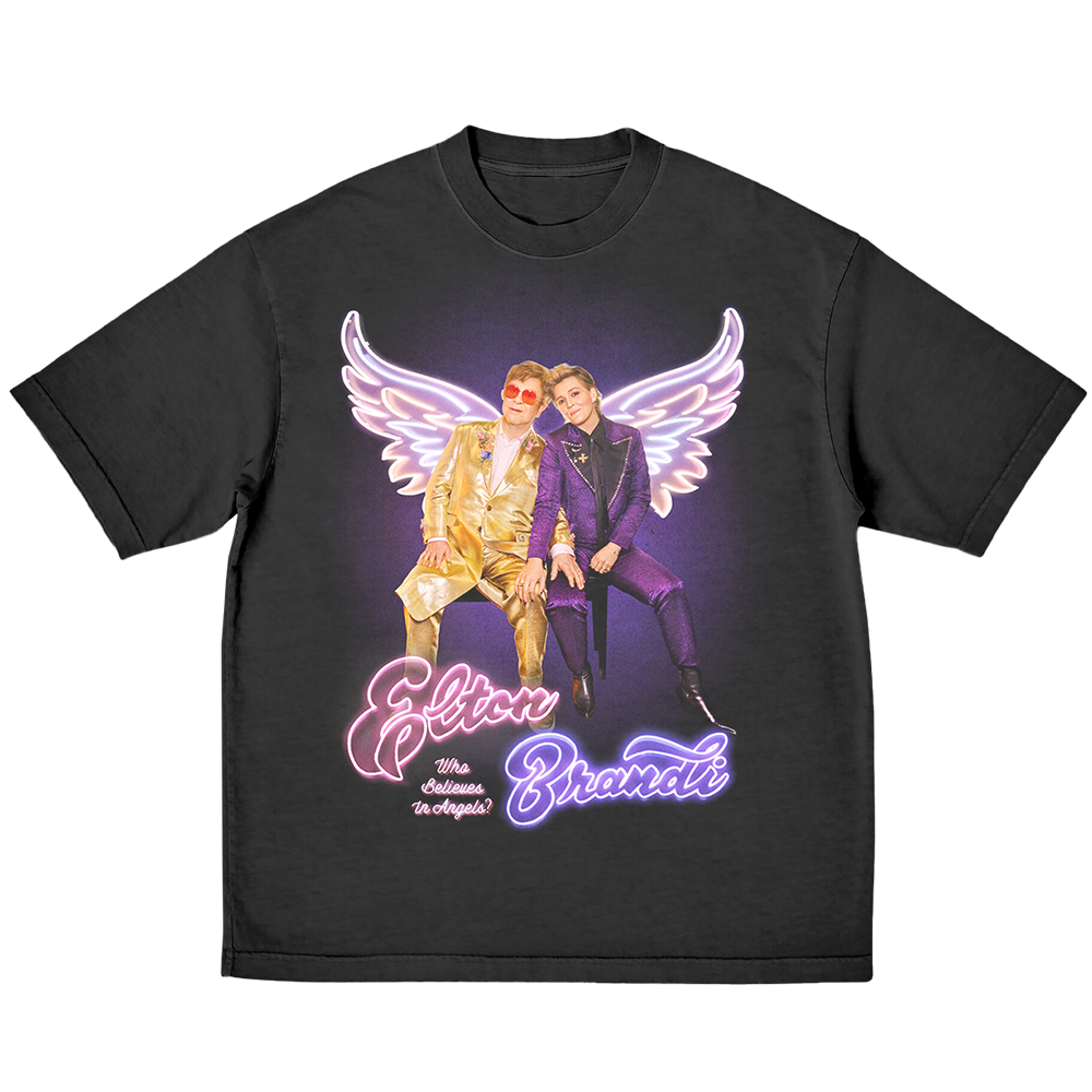 Who Believes In Angels? Alternate Album Cover T-Shirt Front