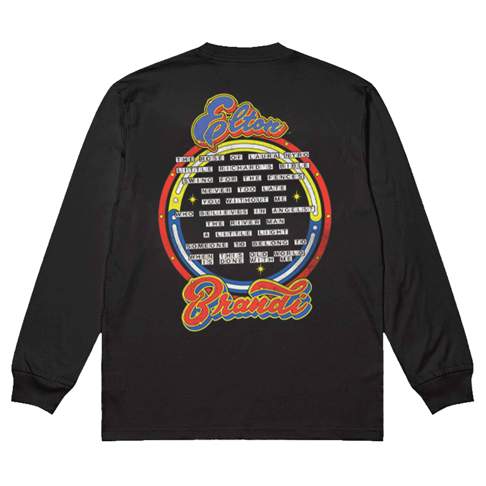 Who Believes In Angels? Longsleeve Shirt Back