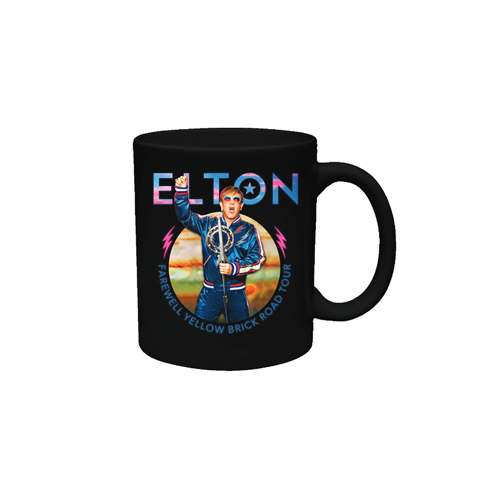 Elton John Singing Mug