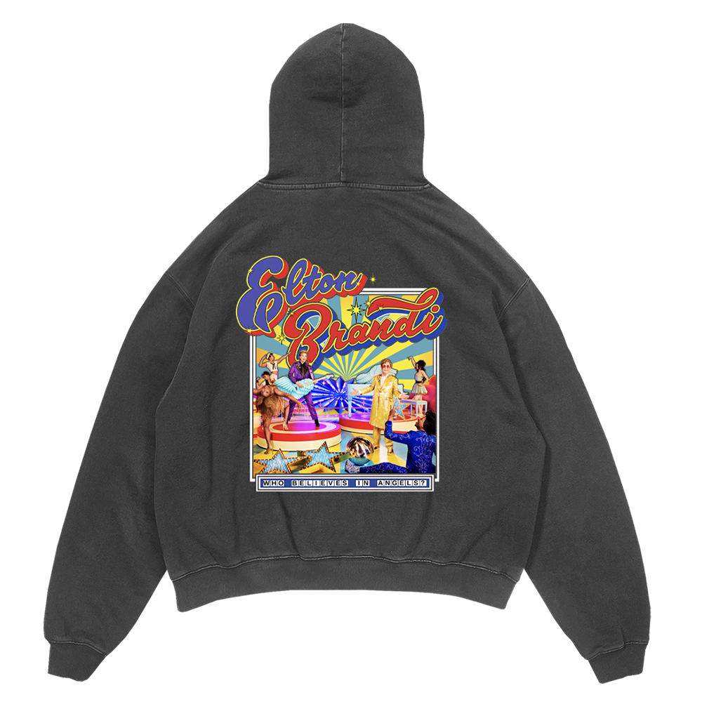 Who Believes In Angels? Album Cover Hoodie Back