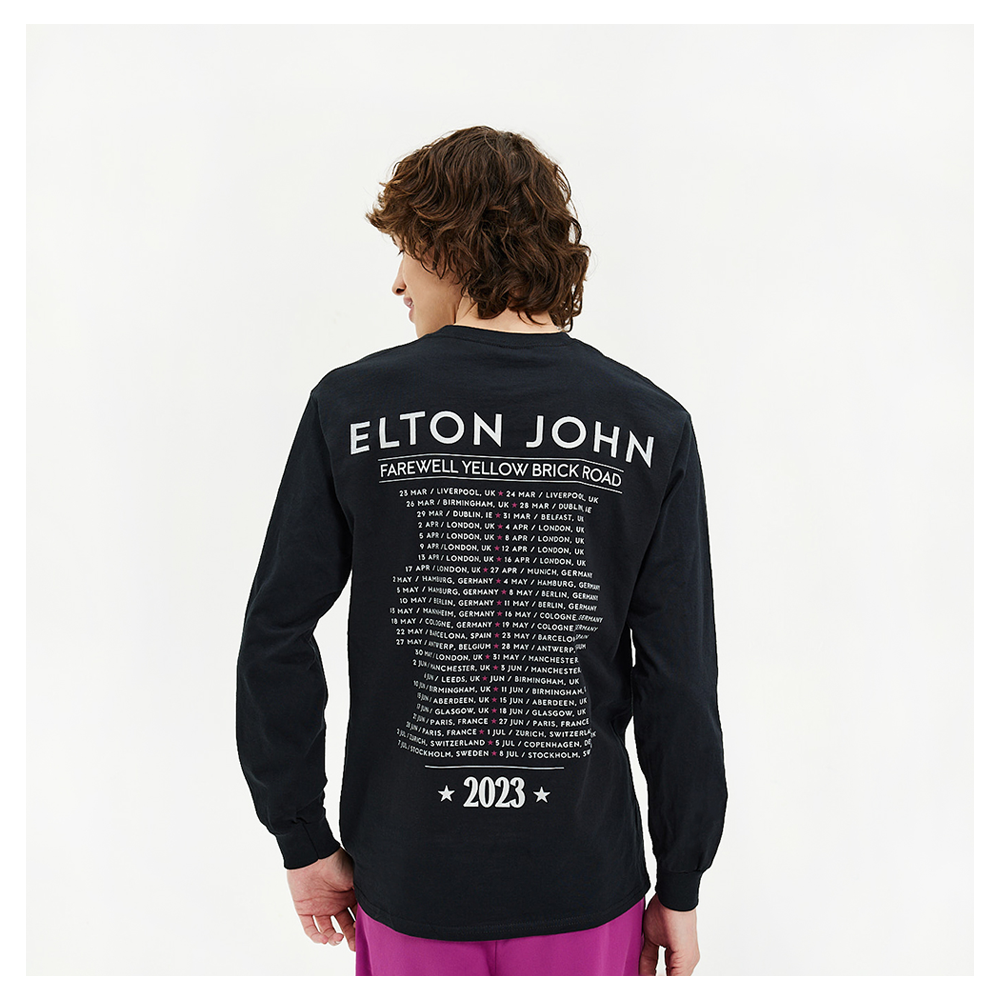 Singing Elton EU/UK 2023 Longsleeve T-shirt Model 2