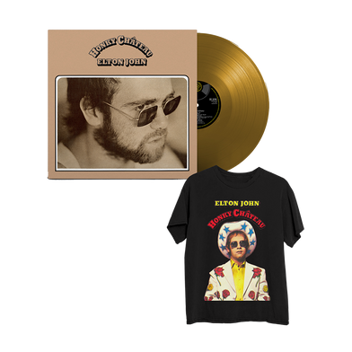 Honky Château: Exclusive Gold Colored Vinyl LP + Black T-shirt