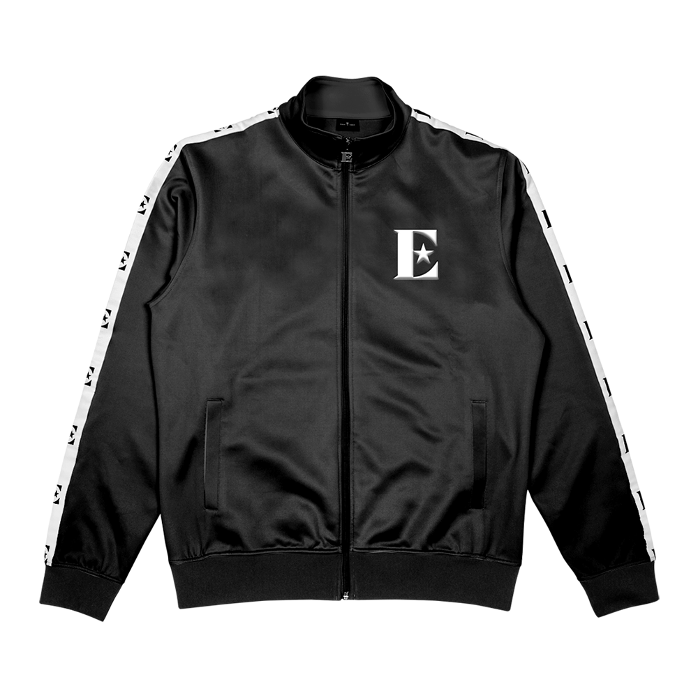 Black Zip Track Jacket