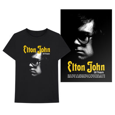 Elton John: 50th Anniversary Merch Bundle