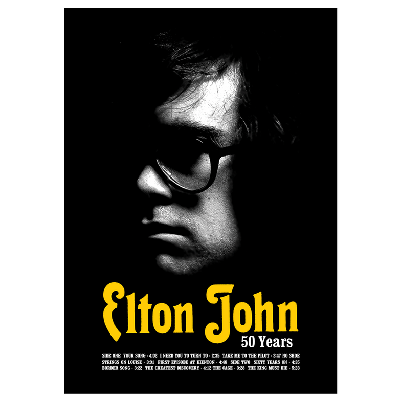 Elton John 50th Anniversary Elton John Official Store