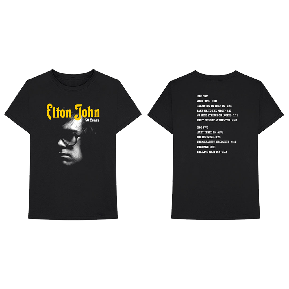 Elton John: 50 Year Anniversary T-Shirt