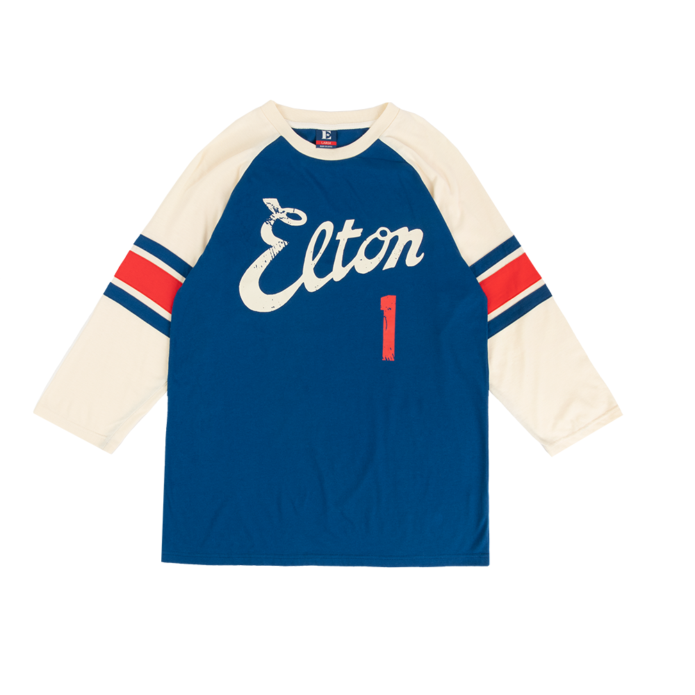 Elton Live in LA Raglan Front