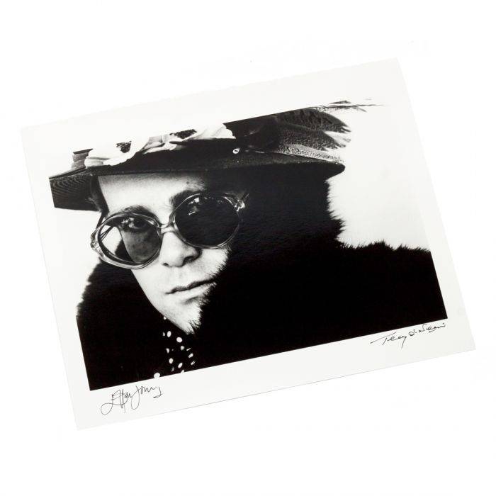 Limited Edition Fine Art Print – Signed by Elton John & Terry O Limited Edition Fine Art Print – Signed by Elton John & Terry O