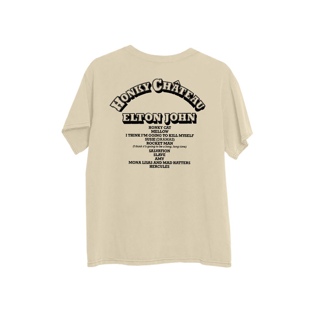 Honky Château Tracklist T-Shirt Back